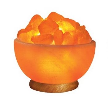 Himalyan Salt Bowl lamp