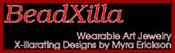 Myra Erickson one of a kind beaded Jewelry Artist